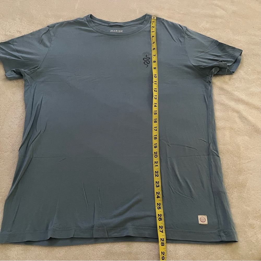 Marine Layer Signature Crew Graphic Snake Tee Shi… - image 2